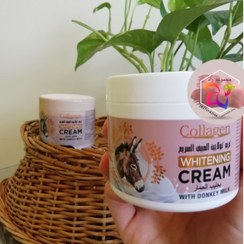 تصویر کرم شیرالاغ کلاژن ساز و روشن کننده هندی اصل 