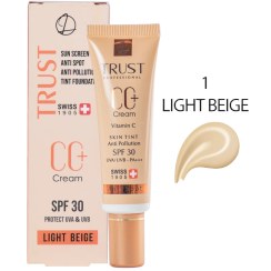 تصویر سی سی کرم پلاس تراست شماره 1 (بژ روشن) CC Cream Plus Trust No. 1 (light beige)