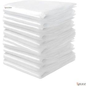 تصویر نایلون کشاورزی شفاف با ضخامت ۱۷ تا ۲۰ میکرون و عرض ۱۱۰ سانتیمتر Transparent Agricultural Plastic Film with a thickness of 17 to 20 microns and a width of 110 cm