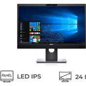 تصویر مانیتور استوک دل 24 اینچ دارای اسپیکر و وب کم مدل Dell P2418HZm Stock Dell 24 inch monitor with speaker and webcam model Dell P2418HZm