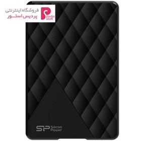 تصویر هارددیسک اکسترنال Silicon Power مدل دایموند D06 ظرفیت 1 ترابایت Silicon Power Diamond D06 External Hard Drive - 1TB