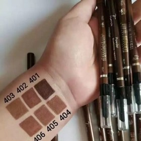 تصویر مداد ابرو تایرا TYRA مدل پودری فید Powder Eyebrow Pencil شماره 401 