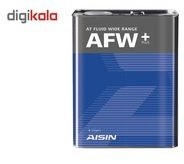 تصویر روغن گیربکس AFW PLUS آیسین اصلی (4 لیتری) AISIN AT fluid wide range full synthetic AFW+ 4L ATFMT4S made in Korea