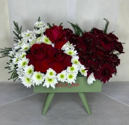 تصویر باکس گل خواستگاری طرح مهنا 