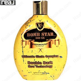 تصویر لوسیون سولاریوم بدن پارامونت مدل Bomb Star Paramount Bomb Star Solarium Lotion 400 ml