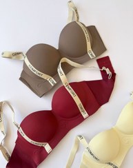 تصویر سوتین لیزری زنانه کامفورت رنگ مشکی و نسکافه ای 