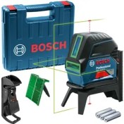 تصویر تراز لیزری بوش با پایه چرخشی و گیره ثبات Bosch GCL 2-15 G Professional Combi Laser+RM1+BM3 