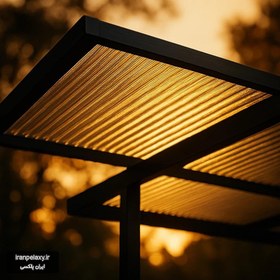 تصویر ورق پلی کربنات موجدار 