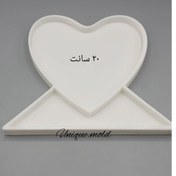 تصویر قالب استند قلب پایه دار 