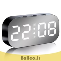 تصویر ساعت رومیزی دیجیتال بالیکو مدل LED CLOCK دارای نمایش تاریخ دماسنج و دو زمان زنگ بیداری 