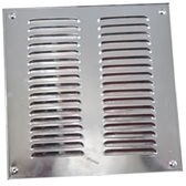 تصویر دریچه (در ، درپوش ) تامین ( تهویه ) هوا فلزی سایز 30 سانتی متر 