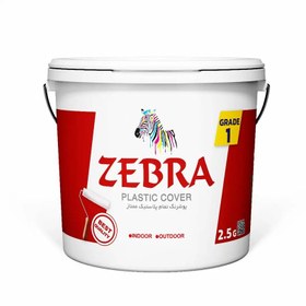 تصویر پوشرنگ تمام پلاستیک ممتاز ZEBRA وزن 12 کیلویی 