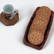 تصویر سینی چوبی مدل ماهور 