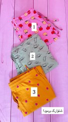 تصویر یکی موجود از هر کدوم - شلوارک برمودا شماره ۱ سایز مدیوم 