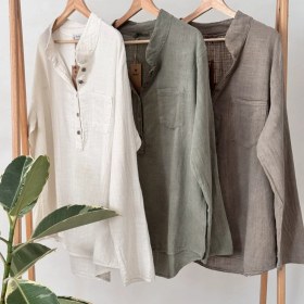 تصویر شومیز لینن 