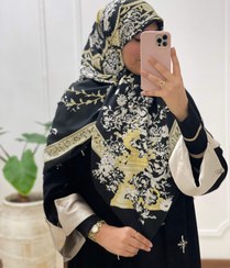 تصویر روسری لوکس ابریشم توییل کد ۱۴۳ 