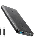 تصویر پاور بانک 20 وات انکر مدل PowerCore Slim Essential_A1245 10000mAh Anker PowerCore Slim Essential_A1245 10000mAh 20W Power Bank