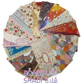 تصویر پاکت پول گلدار 100تایی 