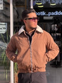 تصویر کاپشن کتان 