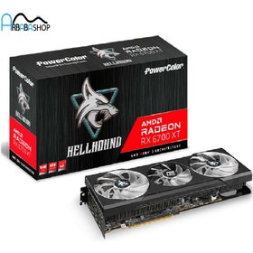 تصویر کارت گرافیک RX 6700 XT PowerColor Hellhound RADEON 12GB 