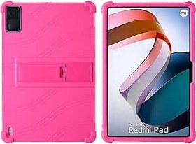 تصویر قاب QYiiD برای شیائومی Redmi Pad WiFi 10.61، قاب محافظ سیلیکونی سبک برای کودکان و نوجوانان برای Redmi Pad 10.6 اینچی، رز - ارسال 20 روز کاری QYiiD Case for Xiaomi Redmi Pad WiFi 10.61", Light Weight Silicone Kids Friendly Soft Shock Protective Cover Case for Redmi Pad 10.6 inch, Rose