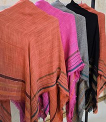 تصویر روسری نخی قواره بزرگ زنانه ودخترانه 