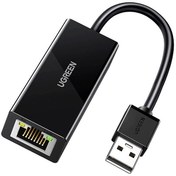 تصویر مبدل USB 2.0 به RJ45 یوگرین CR110 20254 UGREEN CR110 20254 USB 2.0 to RJ45 Adapter