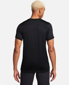 تصویر تی شرت تنیس مردانه نایک NikeCourt Advantage Dri-FIT- مشکی 