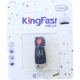 تصویر فلش 64 گیگابایت فانتزی طرح سوییچ بنز کینگ فست KING FAST 