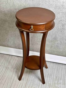 تصویر میز تلفن تک کشو گرد AAJ-TAG : KAR