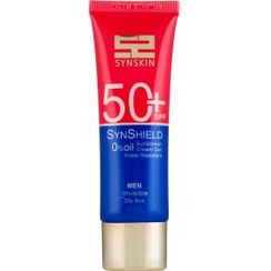 تصویر کرم ژل ضد آفتاب ساین اسکین مدل Synshield با SPF50 مناسب پوست چرب آقایان حجم 50 میلی لیتر 