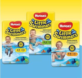 تصویر پوشک استخری شورتی کودک هاگیز Huggies 