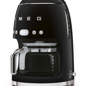 تصویر قهوه ساز اسمگ مدل DCF02 مشکی ا SMEG Coffee Maker DCF02BL SMEG Coffee Maker DCF02BL