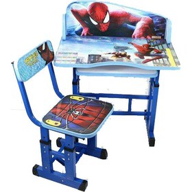 تصویر میز تحریر و صندلی کودک Kelvin طرح اسپایدرمن 