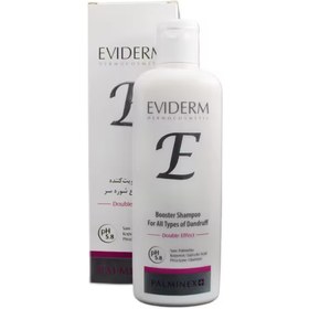 تصویر شامپو اویدرم ضد شوره و ریزش مو پالمینکس پلاس Eviderm Shampoo Palminex Plus Anti Dandruff And Hair Loss 200ml