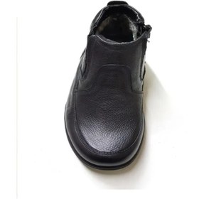 تصویر کفش چرم مردانه کد DF1130 
