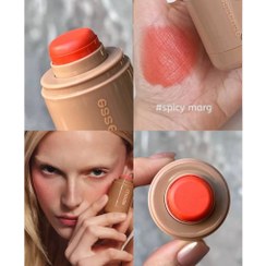 تصویر رژگونه طرح رود اسنس رنگ spicy marg 