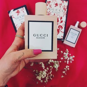 تصویر عطر ادوپرفیوم گوچی بلوم صورتی زنانه | Gucci Bloom حجم 100 میلی لیتر - 100میل / باجعبه ا Gucci Bloom Gucci Bloom