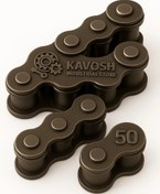 تصویر زنجیر صنعتی سایز ۵۰ 