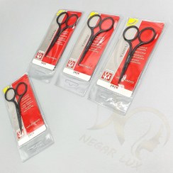 تصویر قیچی ابرو اصلی گلدن دریم GOLDEN DREAM - به صورت 6 تایی Golden Dream original eyebrow scissors GOLDEN DREAM