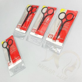 تصویر قیچی ابرو اصلی گلدن دریم GOLDEN DREAM - به صورت 6 تایی Golden Dream original eyebrow scissors GOLDEN DREAM