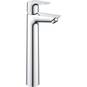 تصویر شیر روشویی پایه بلند گروهه GROHE مدل Bauedge کد 23761001 GROHE Bauedge single lever basin mixer