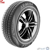 تصویر لاستیک 185/70/13 ایران تایرطرح گل آرمینا تولید 2024 185/70/13 IRAN TIRE ARMINA