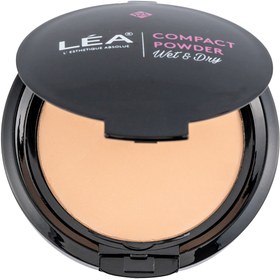 تصویر پنکک فشرده بادوام وزن 15 گرم لئا 406 Lea Compact Powder 15 g