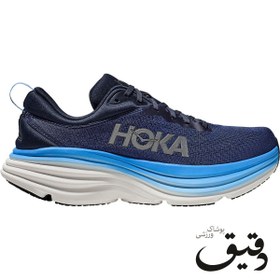 تصویر کفش کتونی ورزشی هوکا Hoka Bondi 8 بنفش سایز 2/3 38 HOKA BONDI 8