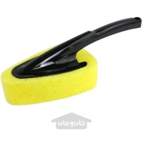 تصویر اسفنج نرم فوم دار کارواش دسته دار Foaming car wash soft sponge with handle