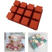 تصویر قالب مکعب مربع ۵ سانت کامل Full 5 cm square cube mold