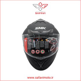 تصویر کلاه کاسکت SMK TYPHOON فک ثابت 