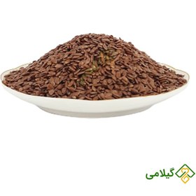 تصویر تخم کتان قهوه ای (Flax seeds) 