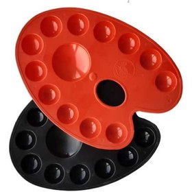 تصویر پالت گواش رنگی 